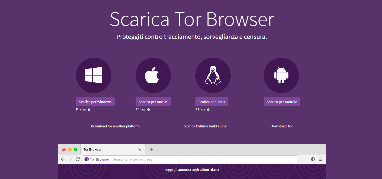 Tor Browser cosa è e come funziona