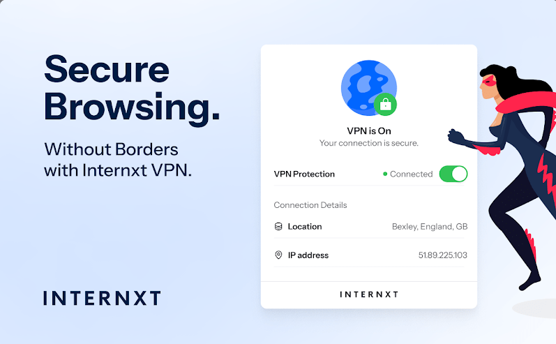 Internxt VPN free estensione per Chrome e tutti i Browser Chromium