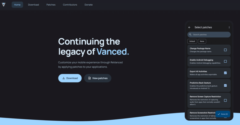 Con ReVanced Manager puoi Patchare le App sul tuo Smartphone anche senza Root