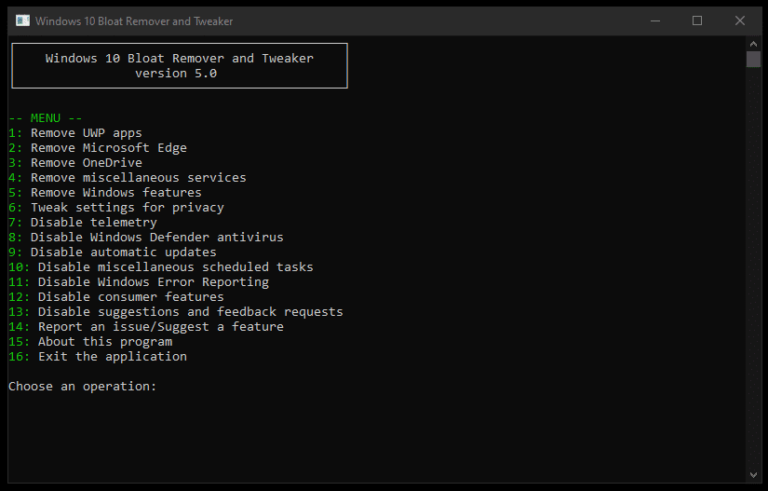 Win10 Bloat Remover elimina seriamente il superfluo dal tuo PC Windows