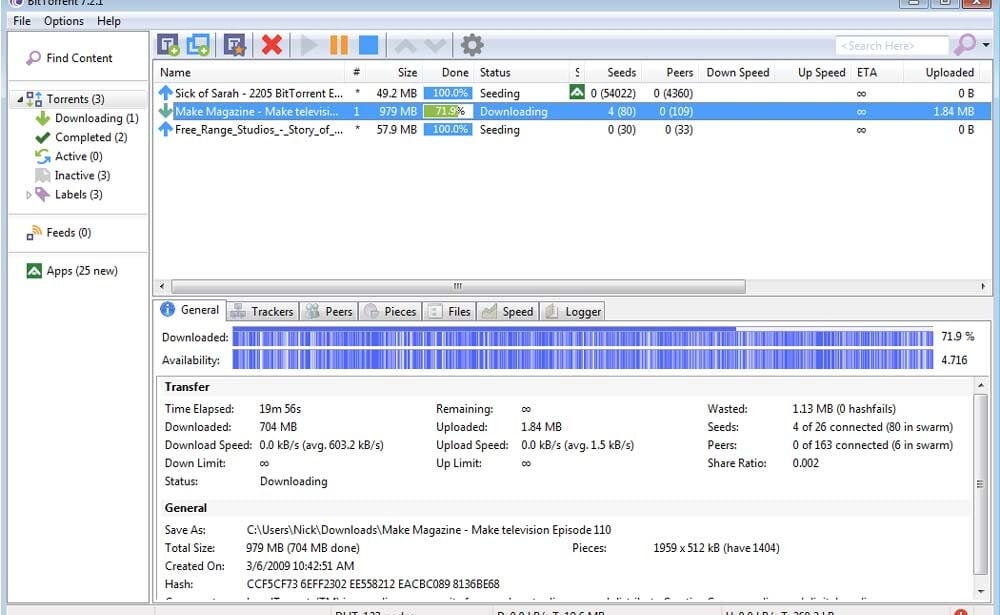 Riconoscere le sigle dei contenuti video scaricati con Torrent o altri downloader