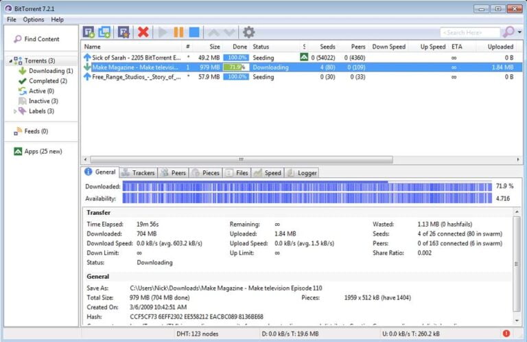 Riconoscere le sigle dei contenuti video scaricati con Torrent o altri downloader