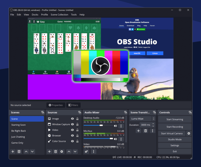 OBS Studio un potente e gratuito Software per creare Streaming Video