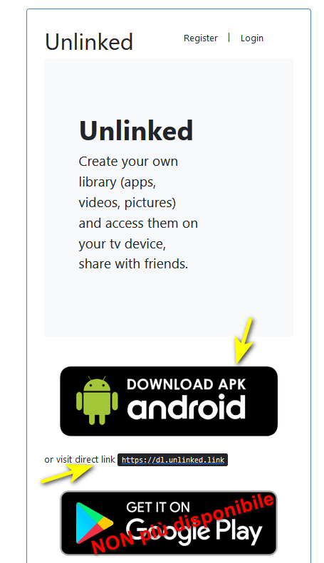 Unlinked Home