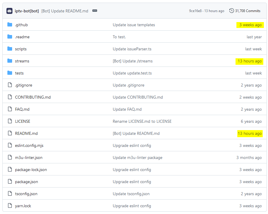 Github Updates