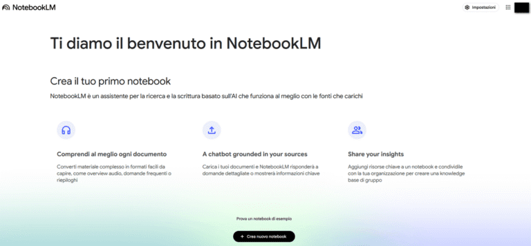 NotebookLM: cos’è, come funziona e come usarlo anche sui dispositivi mobili