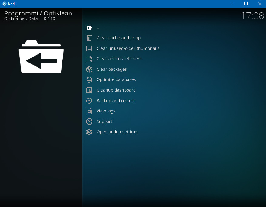 OptiKlean home