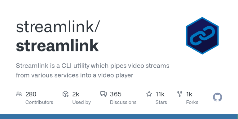 Streamlink cosa è e come usarlo su Windows. Streaming senza distrazioni o pubblicità.