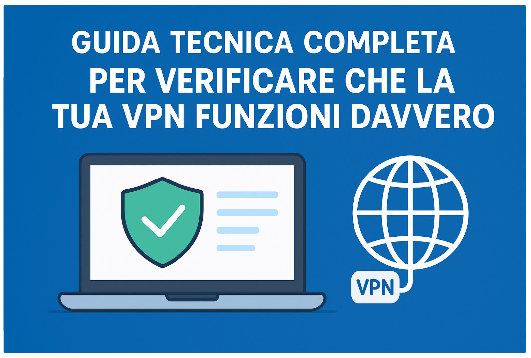 Come verificare se la propria VPN sta funzionando davvero. Guida pratica Windows macOS e Linux 1 VPN Guida