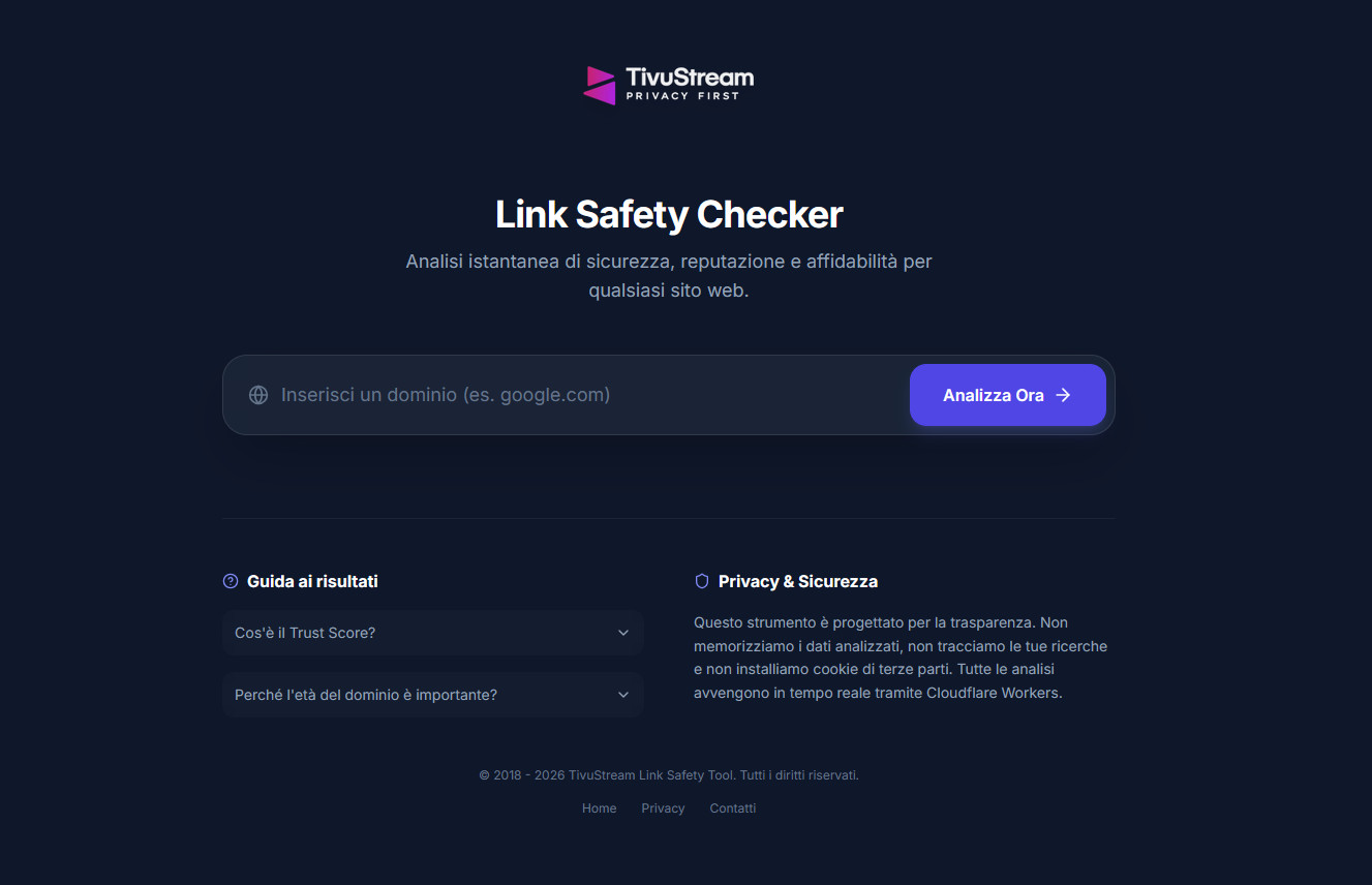 Link Safety Checker